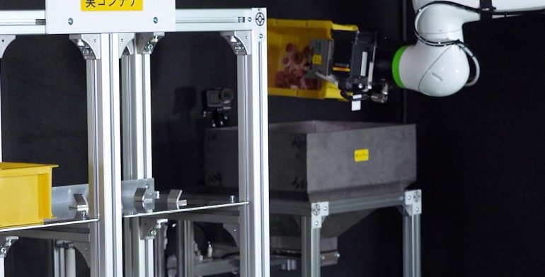 移動型ロボットによるパーツ供給