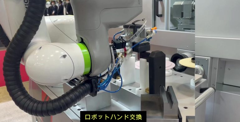 台車によるカンタン自動化ユニットGRIND SELF